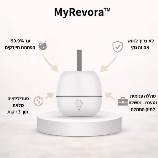 ™MyRevora - סטריליזטור UV נייד
