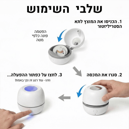 ™MyRevora - סטריליזטור UV נייד